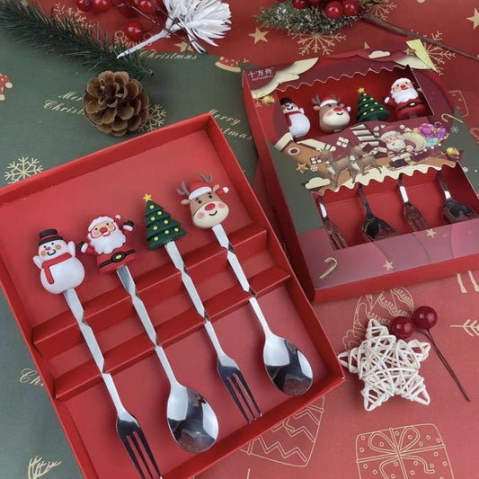 圣诞餐具礼盒套装