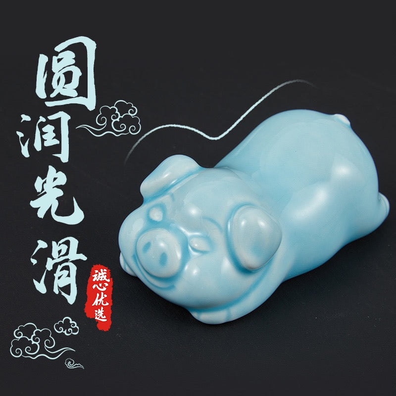 陶瓷十二生肖毛笔笔搁