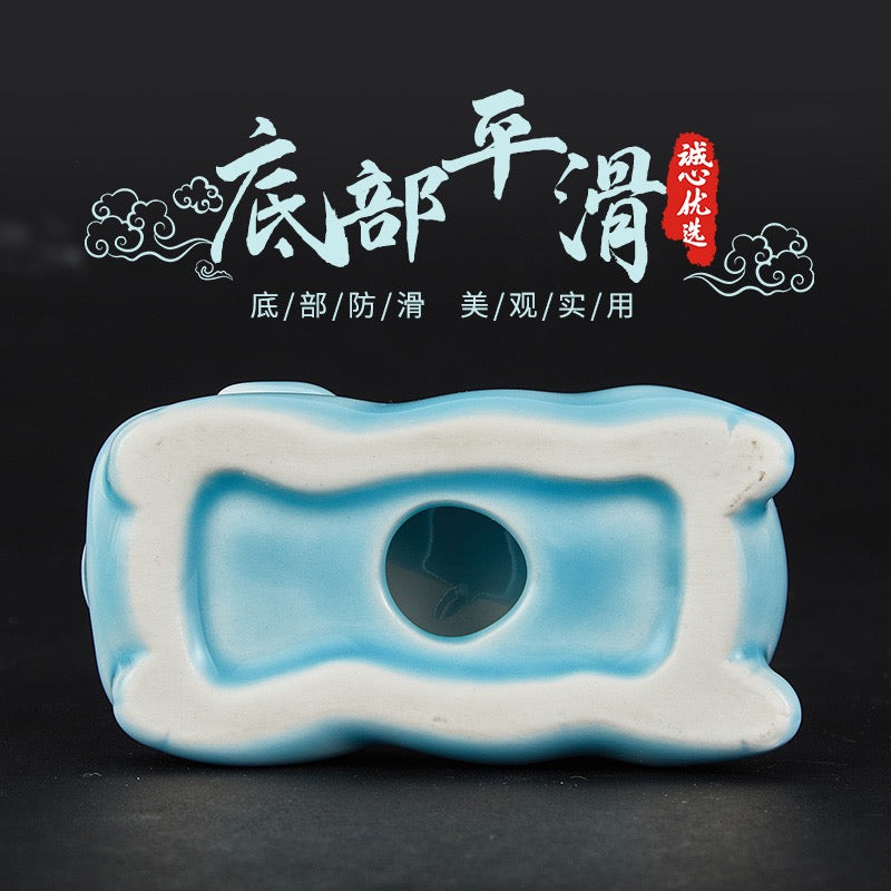 陶瓷十二生肖毛笔笔搁