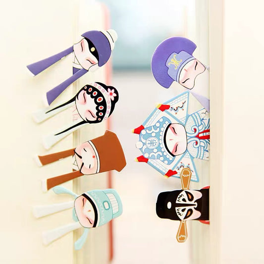 脸谱纸质书签(一套七个)