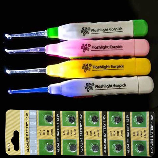 儿童发光挖耳勺(1个装配3个头)