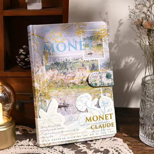莫奈 油画A5全彩笔记本/手账本
