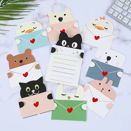 创意INS立体贺卡(一张带信封)