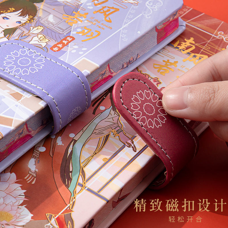 古风精装立体手账笔记本