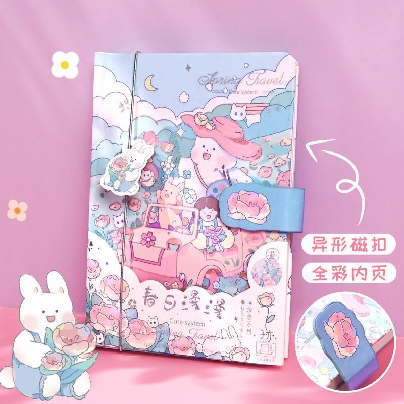 古风精装立体手账笔记本