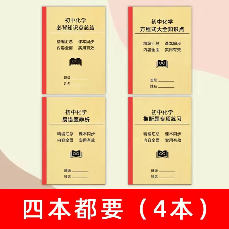 初中化学知识点总结方程式大全 全四册