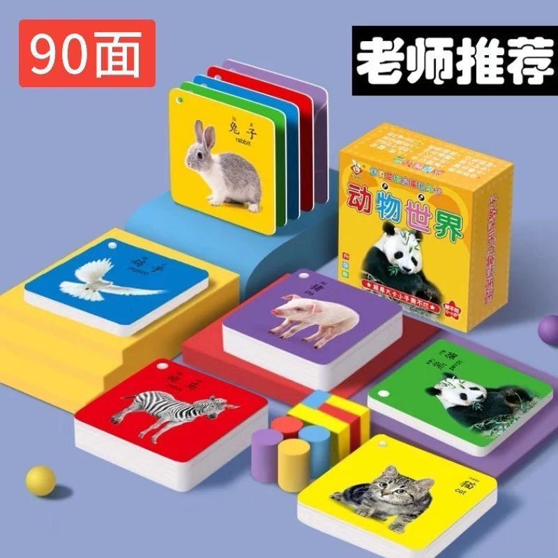 幼儿识字卡 双面45张