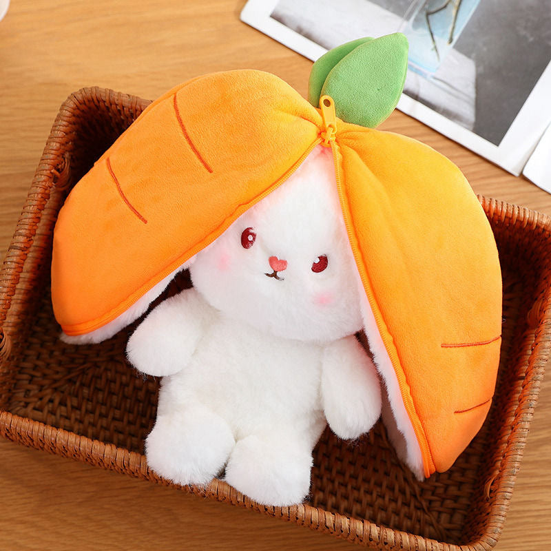 胡萝卜变身兔公仔 18cm