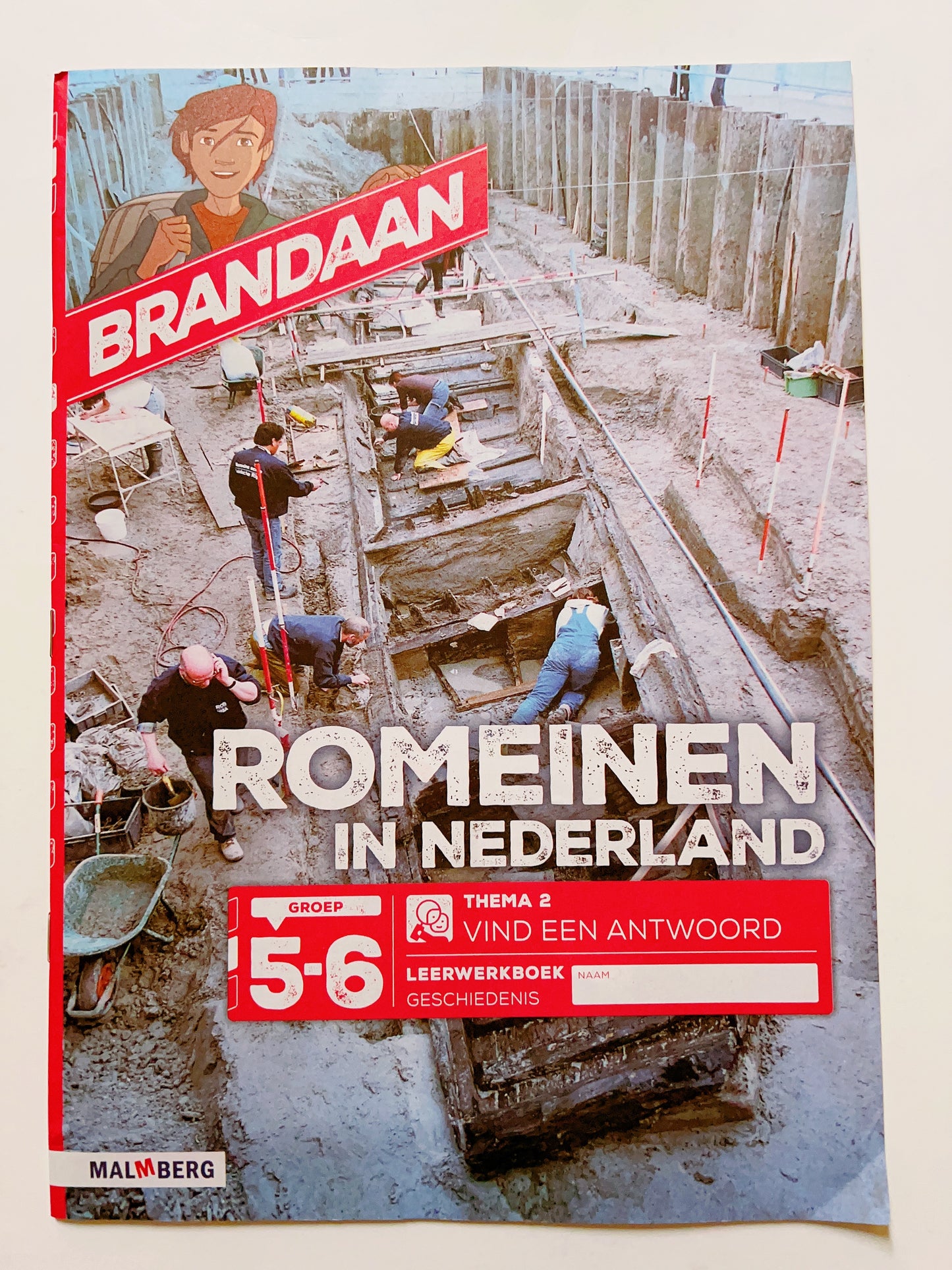 Brandaan groep 5-6 Romeinen oefenboek