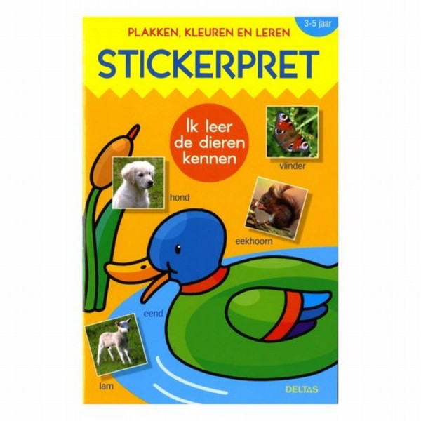 Stickerpret 3-5 jaar