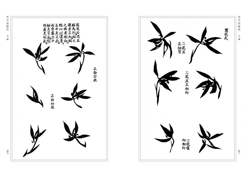 芥子园画传 梅兰竹菊