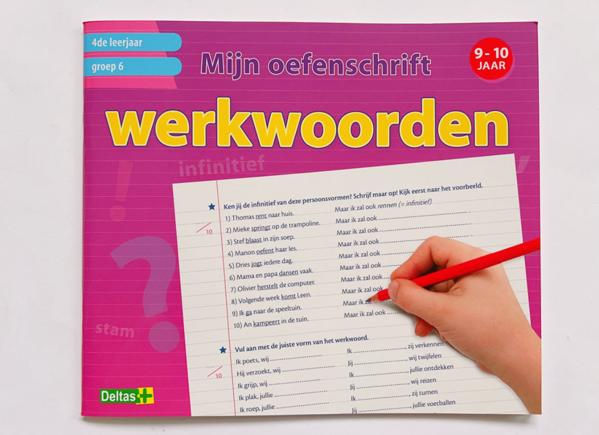 Werkwoorden 9-10 jaar